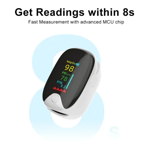 Medical Finger Pulse Oximeter Saturometer Oxygen Saturation