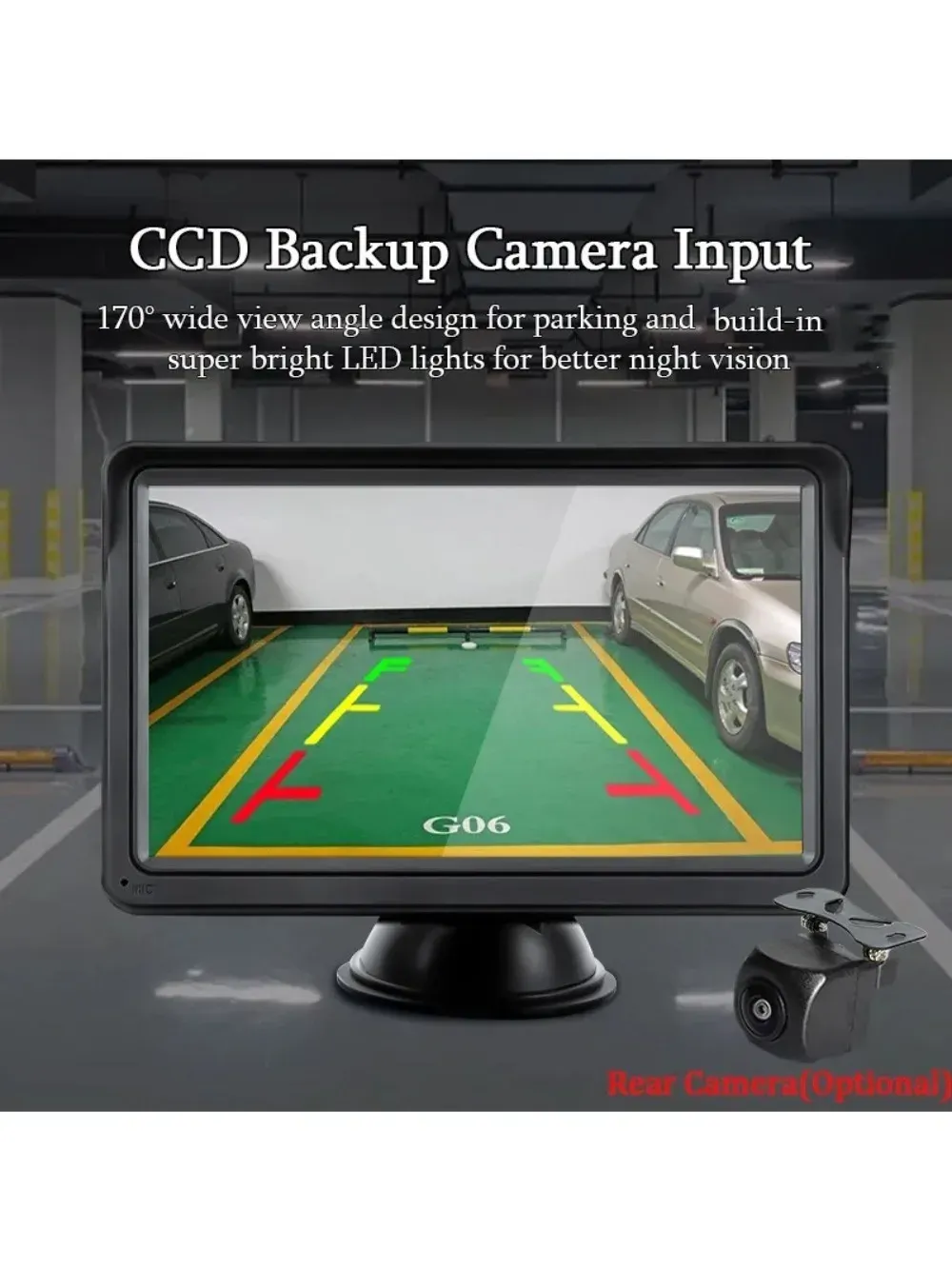 7-inch car Bluetooth navigation high-definition player, reverse image navigation system