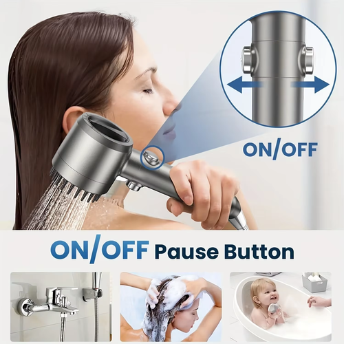 High-pressure embossed shower head