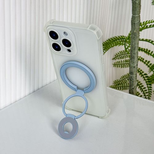 2026 New Dual-Sided Magnetic Phone Stand — Strong-Magnet Foldable Desktop Holder, Compatible with Transsion, Samsung, and Apple (Includes Magnetic Plate)