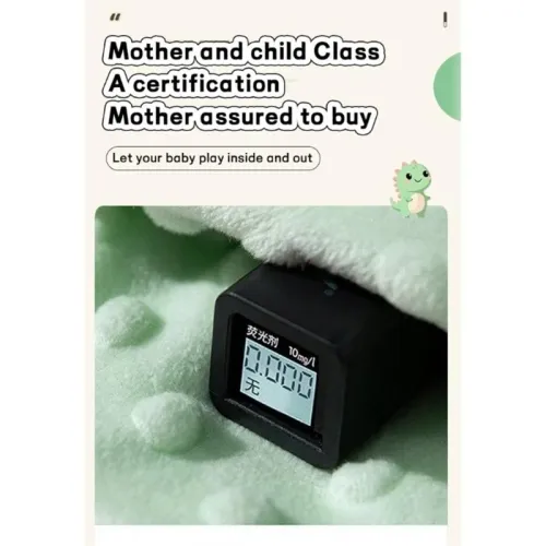 Infant Sleeping Comforter Soft & Breathable Cartoon Pacify Hand Soother with Automatic Beating