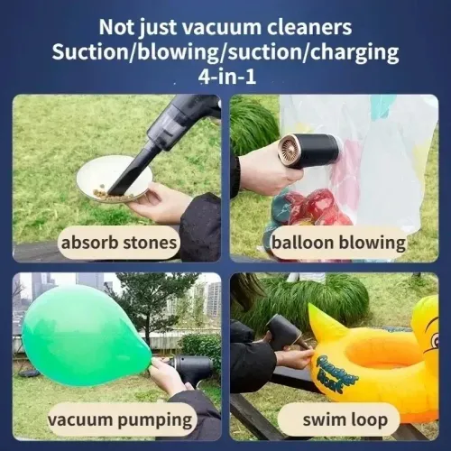 Car Vacuum Cleaner Strong Suction Cordless Wireless Cleaner Portable HandHeld Vacuum Cleaner Cleaning Machine