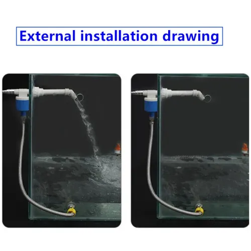 Smart Water Valve Float Valve for Water Tank Male Thread Floating Ball ValveVertical Exterior Valve