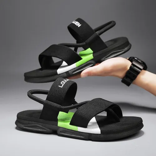 Men's Summer Slippers Soft Breathable Slip-On Home Slippers Lightweight Flip Flops for Men