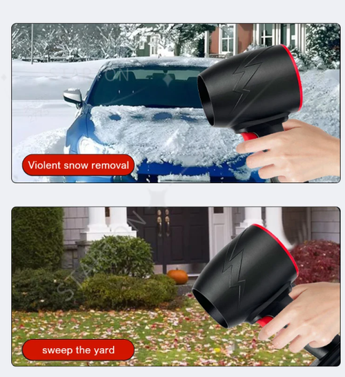 Brushless Motor Thrust 2300g Car Wash Air Gun Dryer 1100W Car Violent Air Blower Powerful Handheld Turbo Jet Fan High Speed 64mm
