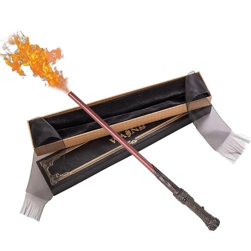 Harry's fire-breathing wand