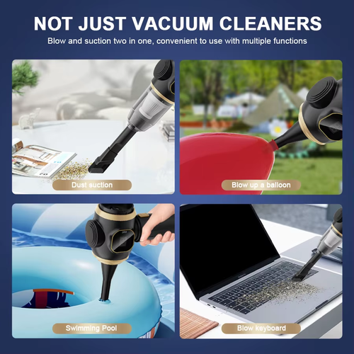 1 Set 36V 3.5A Multifunctional High-Power Car Vacuum Cleaner with Strong Suction