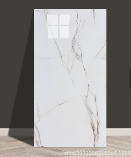 30x60cm 10pcs  Self Adhesive Marble Tiles Wall Stickers Waterproof PVC Floor Tile Sticker Living Room Bathroom Decor