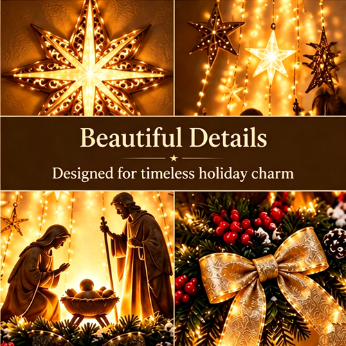 Illuminated wall decor, indoor LED lighting