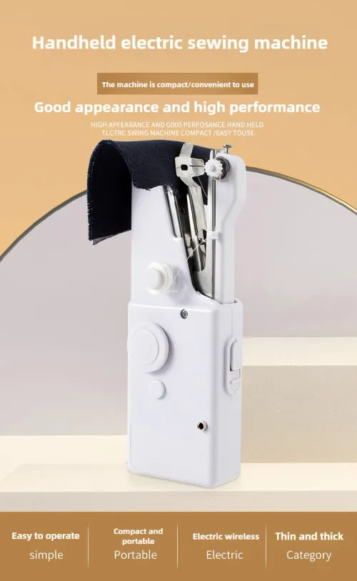 Includes a deluxe accessory bundle. Sewing machine household small multi-function portable mini DIY manual tailor sewing machine manual sewing machine