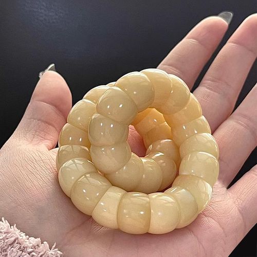 Natural Handmade Bodhi Multicolored Bead Bracelet for Anxiety