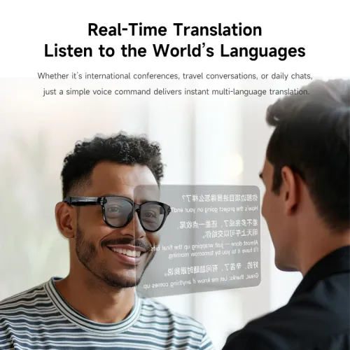 AI smart glasses, camera recording, AI photo recognition, Bluetooth call translation