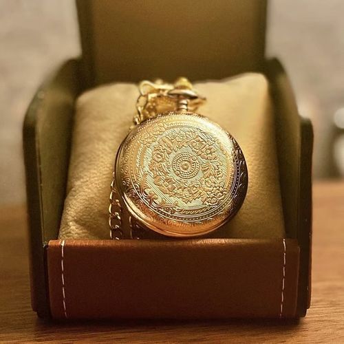 TO MY SON DAUGHTER DAD Quartz Pocket Chain Watch