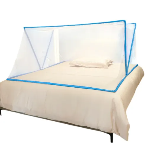 Foldable Mosquito Net Good Ventilation 1-3 People Prevent Children From Falling Off The Bed