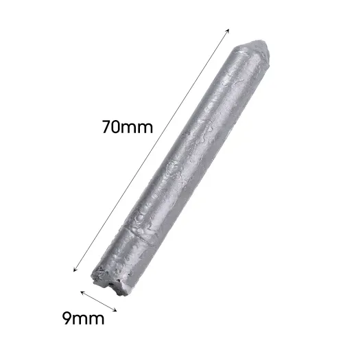 10pcs Multipurpose Metal Welding Repair Rod Simple Operation Low Temp Melting Stick for Daily Alloy Crack Damage Mending Work
