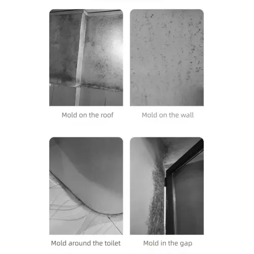 240ML Mould Removal Spray,Powerful Mildew Cleaner for Bathroom Kitchen Corners,Multifunctional Anti-mold Agent for White Walls