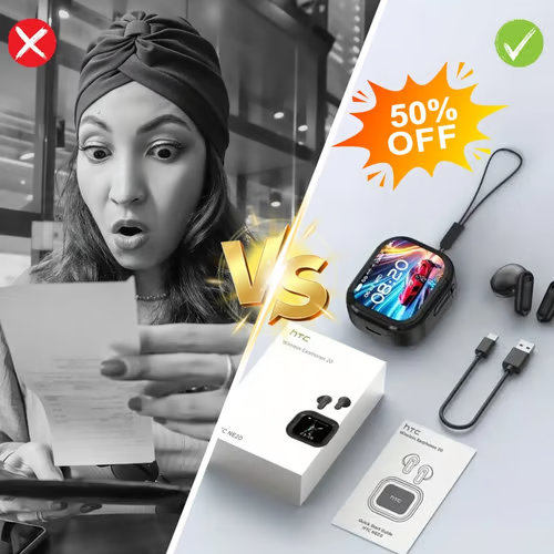 Translation headphones, HIFI sound quality wireless headphones