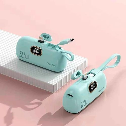 MiniCharge - Modern Stylish Portable Dual Ports Mini Power Bank