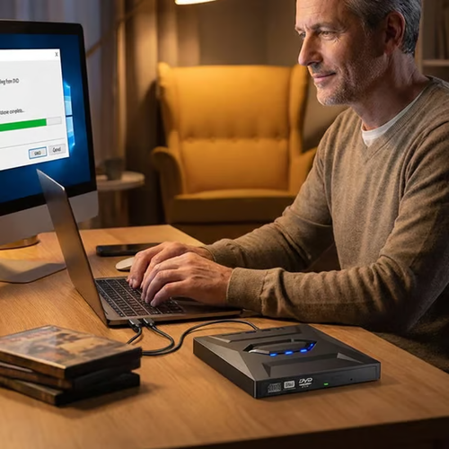 Hot Sale Deals-Ultra-Slim External DVD Drive