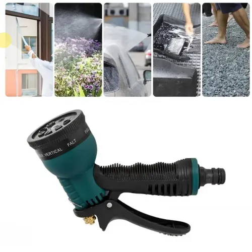 High Pressure Garden Water Gun Hose Nozzle Car Washing Yard Water Sprayer Irrigation Pipe Tube Nozzle Sprinkle Tools