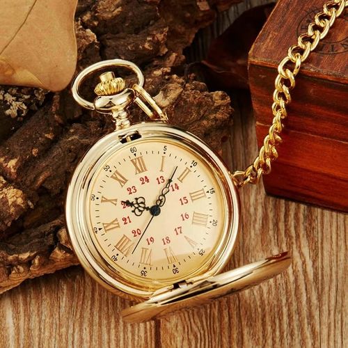 TO MY SON DAUGHTER DAD Quartz Pocket Chain Watch
