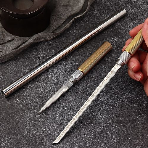 Golden Cudgel AllSteel Fruit Knife  Stainless Steel Peeling Knife