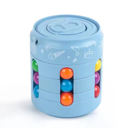 Rotating Rubik's Cube Ball Cans