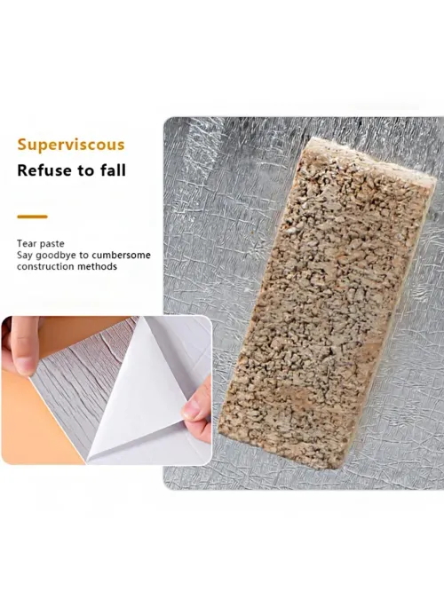 30x60cm 10pcs  Self Adhesive Marble Tiles Wall Stickers Waterproof PVC Floor Tile Sticker Living Room Bathroom Decor
