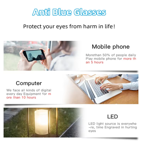 Ultra-Light Anti-Blue Light Reading Glasses