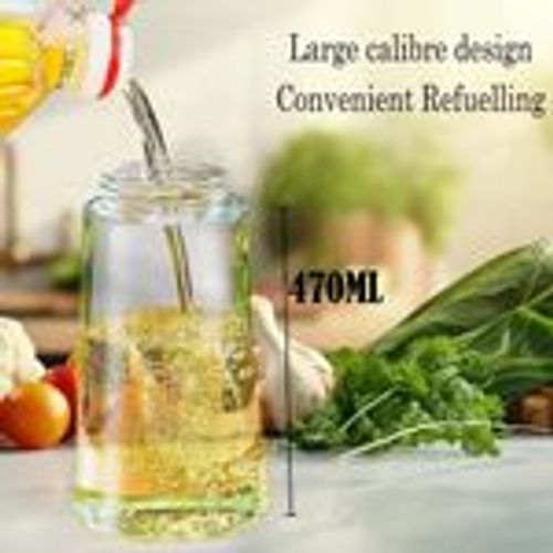 Commercial Grade Glass Oil Sprayer | Versatile Seasoning Bottle & Cooking Mist Dispenser for Baking & Home Catering