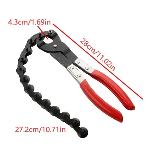 Exhaust Pipe Cutter with Chain Heavy Duty Car exhaust pipe cutting pliers Car Copper Pipe Cutter for PVC Aluminum Converter