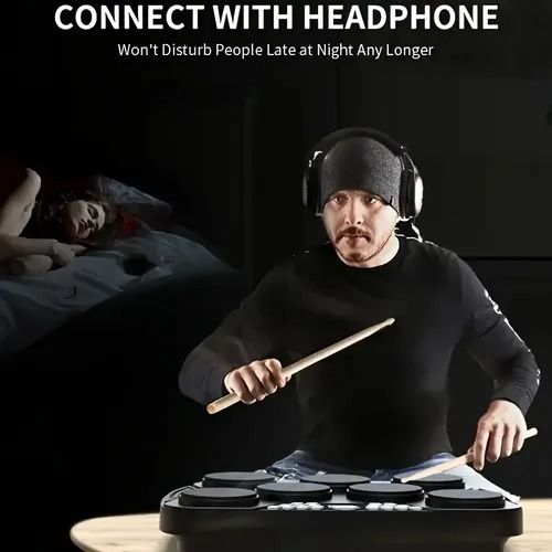 portable electronic drum