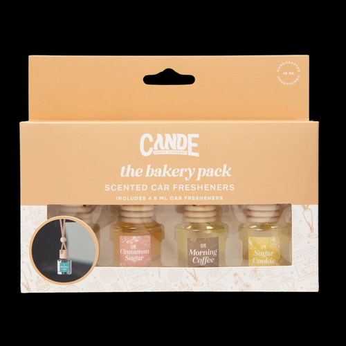 Clean 4 Pack Scented Car Fresheners Bundle