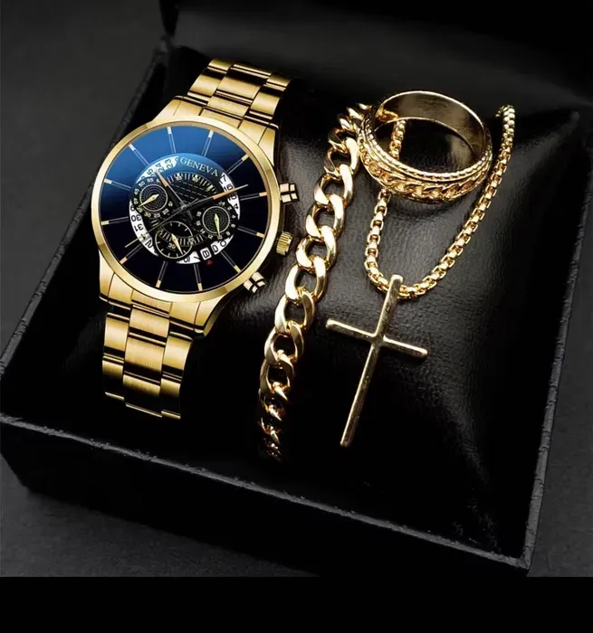 Gold watch Set