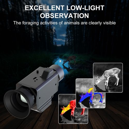 Three-in-one thermal imaging system 4K infrared thermal imaging night vision device