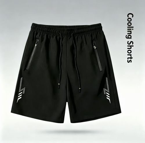 Four way stretch lightning style hot selling men shorts elastic breathable loose casual five inch pants summer outdoor daily