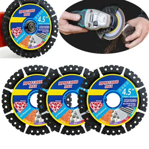 Multi Material Cutting Blades Metal Tile Stone Plastic Angle Grinder Saw Blades for Alloy Cast Iron Marble Tool Accessories
