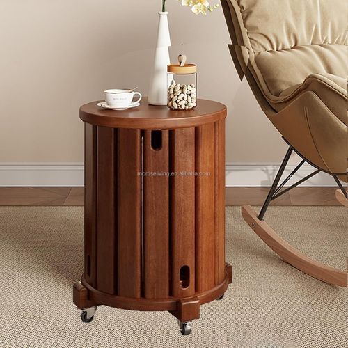 Versatile 4-in-1 Solid Wood Nesting Stool