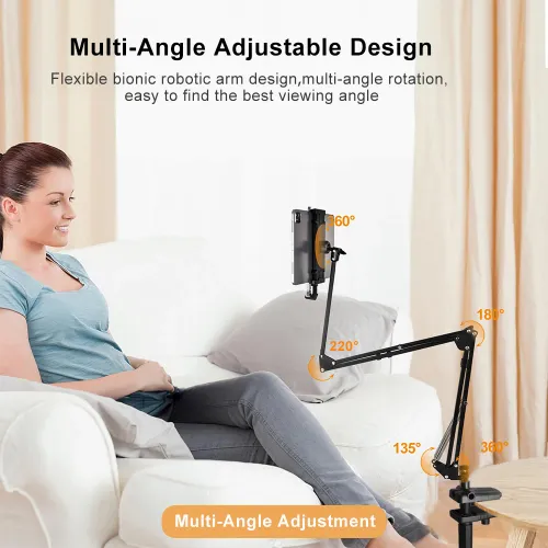 Tablet Stand Holder for Bed Rotatable Phone