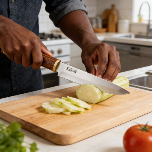 High hardness stainless steel double blade