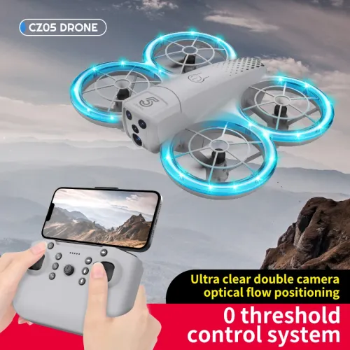Mini Drone 4K HD Dual Aerial Photography Optical Flow Positioning Quadcopter Headless Mode Headcopter Aircraft