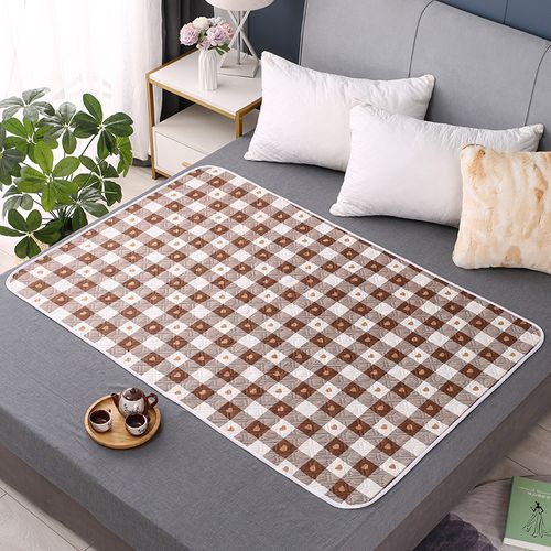 80x120cm waterproof and washable diaper pad for nighttime and menstrual protection, suitable for elderly, patient, and infant care.