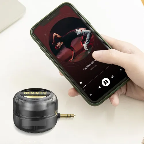 Portable Mini  Loudspeaker Plug-and-play  Mobile Phone Speaker Cellphone Sound Amplifier Subwoofer Sound Box