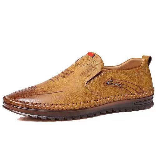 👞 2026 Men's Fashion Leather Toad Shoes – Drive in Style, Walk in Confidence!