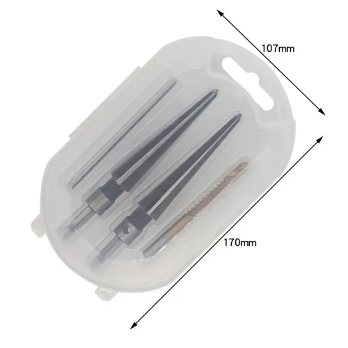 Hexagonal Shank Tool Deburring Enlarge T Handle Tapered Chamfer 3-13mm 5-16mm Metal Reamer Steel Reaming Woodworker Cutting Tool