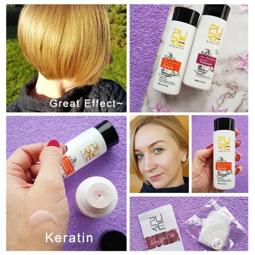 12％ Keratin Treatment Shampoo Conditioner Hair Straightening Products Smoothing Repairing Hair Mask Curly Hair Straighten Care