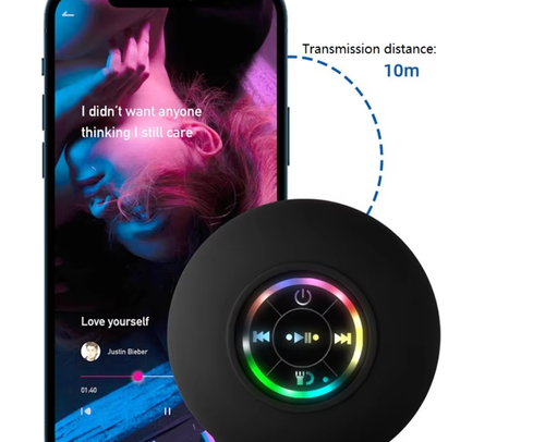 Waterproof Bluetooth Speaker Wireless Speaker With Suction Grip