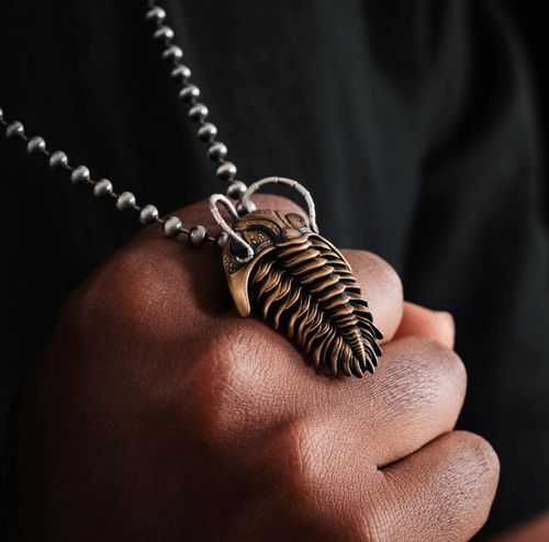 A collection of movable jewelry
