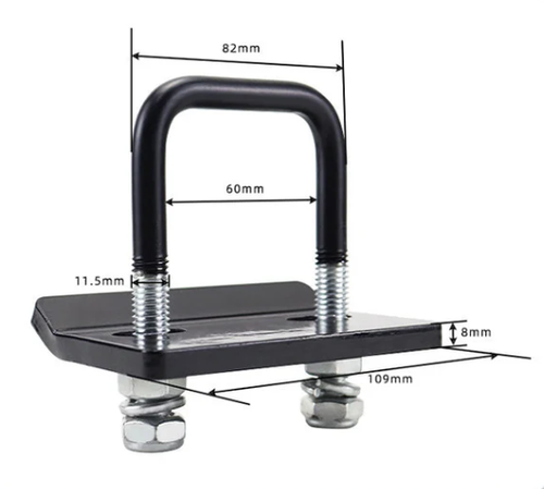 Heavy-Duty Anti-Rattle Hitch Tightener