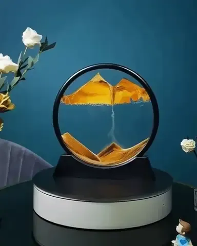 3D Hourglass Deep Sea Sandscape